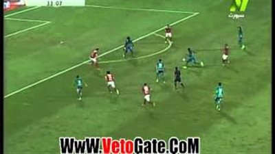 بالفيديو.. «أحمد عادل» ينقذ مرمى الأهلي من هدف أمام المقاصة