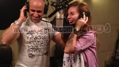 نيكول سابا تنتهى من تسجيل أغنية فيلم 