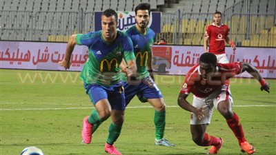 بالفيديو والصور..«الأهلي» يتقدم بهدف نظيف أمام مصر المقاصة بالشوط الأول