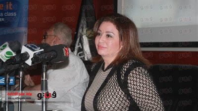 بالصور.. صابرين ولقاء سويدان في ندوة إلهام شاهين بمهرجان الإسكندرية