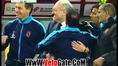 بالفيديو.. احتفال «مارتن يول» بهدف رمضان صبحي في المقاصة