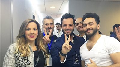 نيشان يحضر الحلقة الأخيرة من «ذا فويس كيدز»