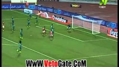 بالفيديو.. مؤمن زكريا يفشل في تسجيل هدف التقدم أمام المقاصة