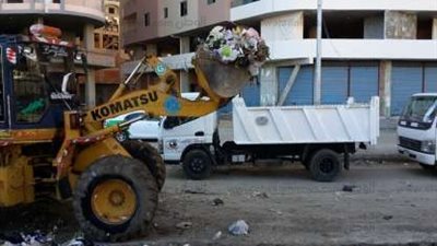 رفع 1000 طن قمامة وإزالة الإشغالات في الدقهلية