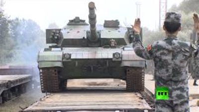 بالفيديو.. «دبابات» صينية تشارك في سباق 