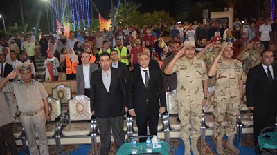 محافظ المنيا يشهد الاحتفال بالذكرى 46 لانتصارات أكتوبر المجيدة (صور)