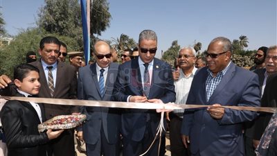 محافظ سوهاج يفتتح مشروعي صرف صحي بقرى طما بتكلفة 53 مليون جنيه
