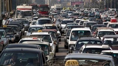 تكدس مرورى بـ 