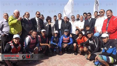 بالصور.. افتتاح بطولة الجمهورية للشراع بالفيوم