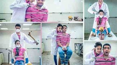 هاشتاج للتضامن مع صاحب صور الزفاف داخل مشرحة للموتى.. طلابه: «كلنا بنحب الدكتور».. وكيل «طب الإسكندرية»: «وسيم» خارج البلاد والتحقيق معه عند عودته.. والمتهم يرد: «ال