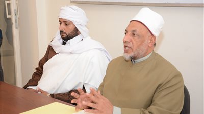 وفد أئمة ليبيا بدورة 