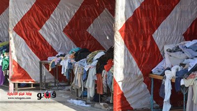 بالصور.. معرض رسالة الخيري للملابس الجاهزة بقنا