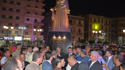 افتتاح ميدان أم كلثوم بالدقهلية بعد تطويره في ذكرى نصر أكتوبر