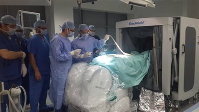 نجاح أول عملية استئصال ورم بالمخ بمستشفى سرطان الأطفال