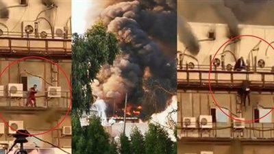 وفاة نجل نائب رئيس البرلمان العراقي في حريق فندق (فيديو)