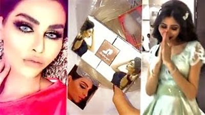 بالفيديو.. هدية غريبة لمريم حسين من شبيه هيفاء وهبى