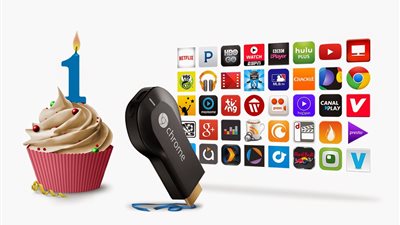 جوجل تحتفل بمرور عام على إطلاق «كروم كاست»