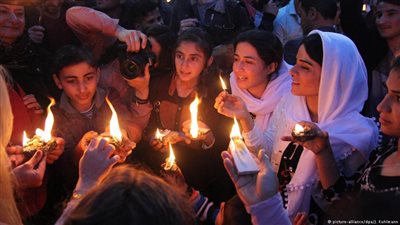 الأيزيديون يحتفلون بعيد رأس السنة «سه رسال» في شمال العراق