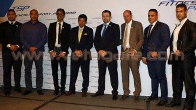 بالصور.. أشرف صبحي يحضر حفل تكريم «الجزيري» وأبطال كمال الأجسام