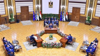 تفاصيل إعلان مشترك عن القمة المصرية القبرصية اليونانية بالاتحادية