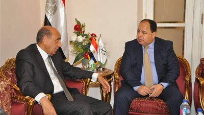 وزير المالية في زيارته لمجلس الدولة يثمن جهود القضاة لتحقيق العدالة