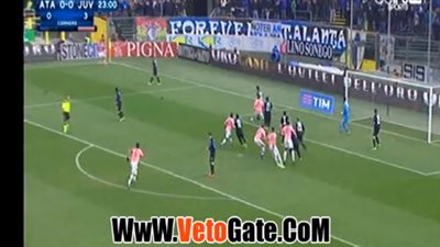 بالفيديو.. يوفنتوس يتقدم على أتلانتا بهدف في الشوط الأول