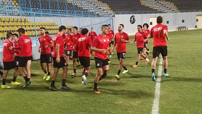 حماس وجدية في مران المنتخب الأوليمبي (صور)