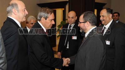 بالصور.. قنديل يؤكد أهمية التعاون بين رجال الأعمال المصريين والعراقيين