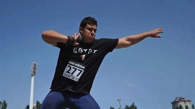 محمد مجدى يحتل المركز الرابع في بطولة العالم لألعاب القوى