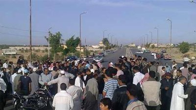 قبائل سيناء تواصل  احتجاجاتها لحين تلبية مطالبهم