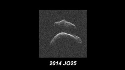 بالفيديو.. كويكب عرضه 400 متر يمر قرب الأرض