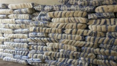 ضبط 925 كيلو أرز مجهول المصدر في المنوفية