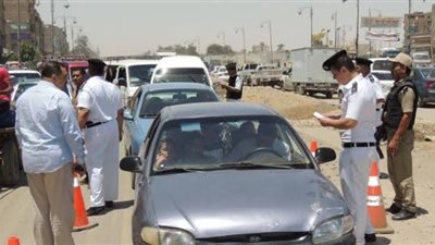 تحرير 877 مخالفة مرورية وضبط 18 دراجة نارية غير مرخصة في حملة بقنا