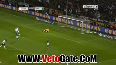 بالفيديو.. سامى خضيره يتقدم بالهدف الأول لألمانيا في مرمى أيرلندا