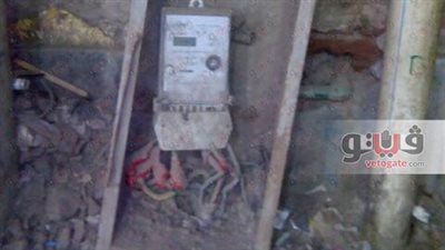 بالصور.. كابينة كهرباء مسطرد تهدد حياة الأهالي