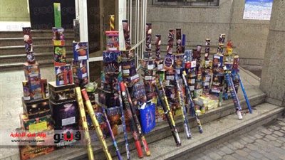 ضبط 32877 صاروخ ألعاب نارية ببورسعيد