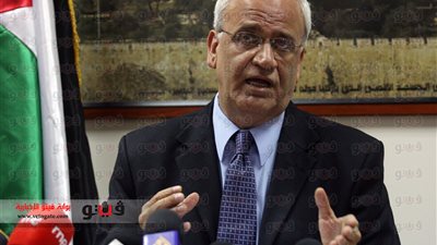 «عريقات»: مخطط إسرائيلي للتصعيد وراء رفض مقترح «كيري»