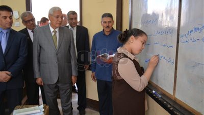 15 صورة ترصد تفقد شاروبيم لمبادرة نور حياة في مدارس منية النصر