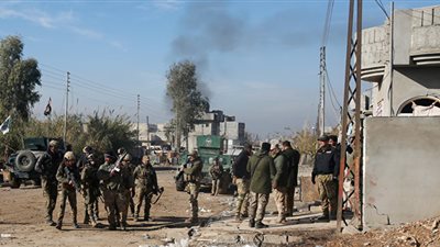 استعادة حي الثورة من قبضة تنظيم داعش الإرهابي في الموصل