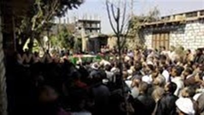 بالصور.. الآلاف يشيعون جثامين شهداء القوات المسلحة بالقليوبية