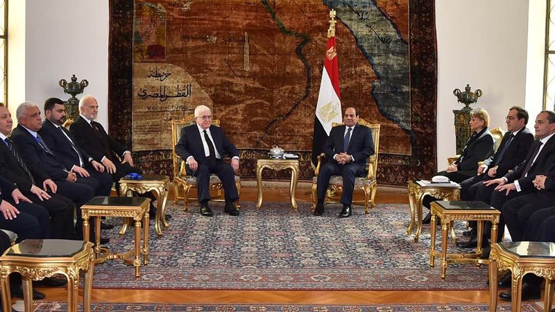 لقاء السيسي والرئيس
