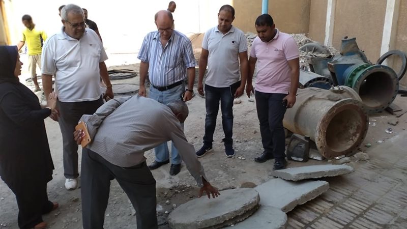 جانب من إستبدال اغطية