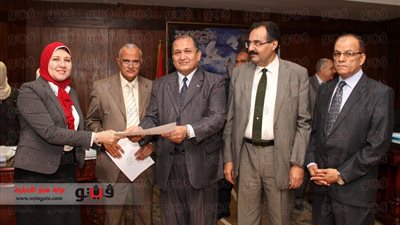 بالصور.. جامعة طنطا تكرم عميدي الحقوق والزراعة