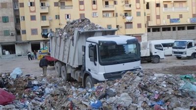 «البيئة»: ألف طن قمامة إنتاج منطقة إمبابة يوميا