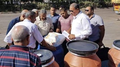 إحباط تهريب ١٩ طن أرز بميناء الدخيلة (صور)