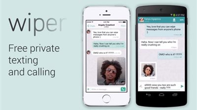 Wiper.. تطبيق مراسلة مقاوم للتجسس
