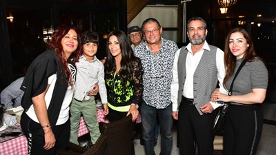 المخرج هاني لاشين يحتفل بعيد ميلاد ابنه بحضور نجوم الفن (صور)