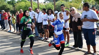 ختام البطولة العربية والأفريقية للترايثلون بالأقصر
