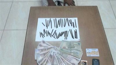 ضبط 44 قطعة حشيش بحوزة عامل في سوهاج