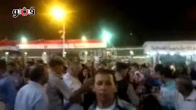 بالفيديو.. سيدات شبرا الخيمة يستقبلن محلب بـ «الزغاريد»